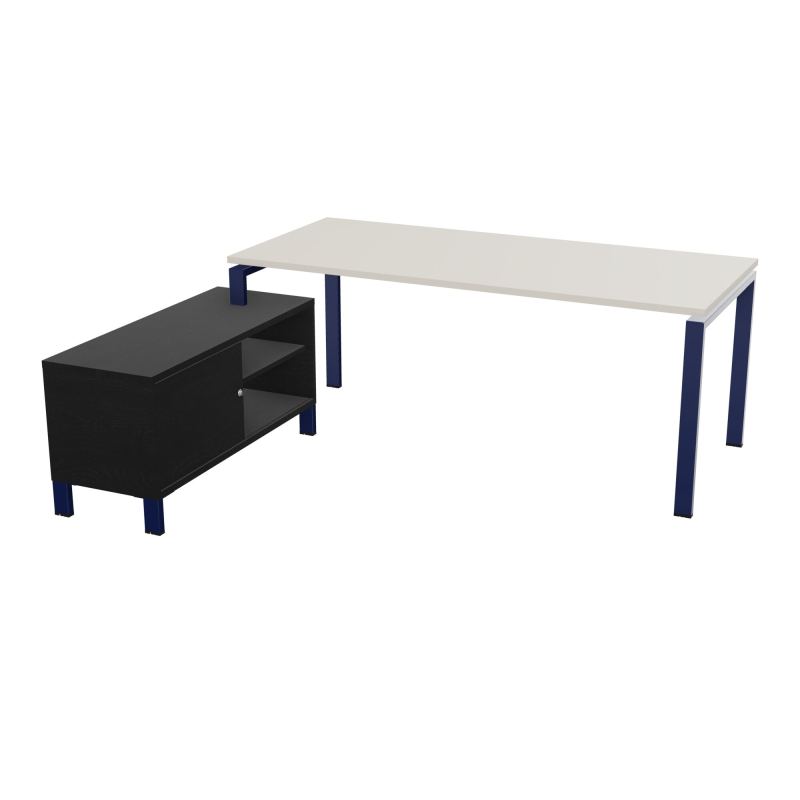 RIO BUREAU RECT. 198X168 PL 180X80 OBT RET PORT A GAUCHE SIMPLE ACCES  N5 X4 RK