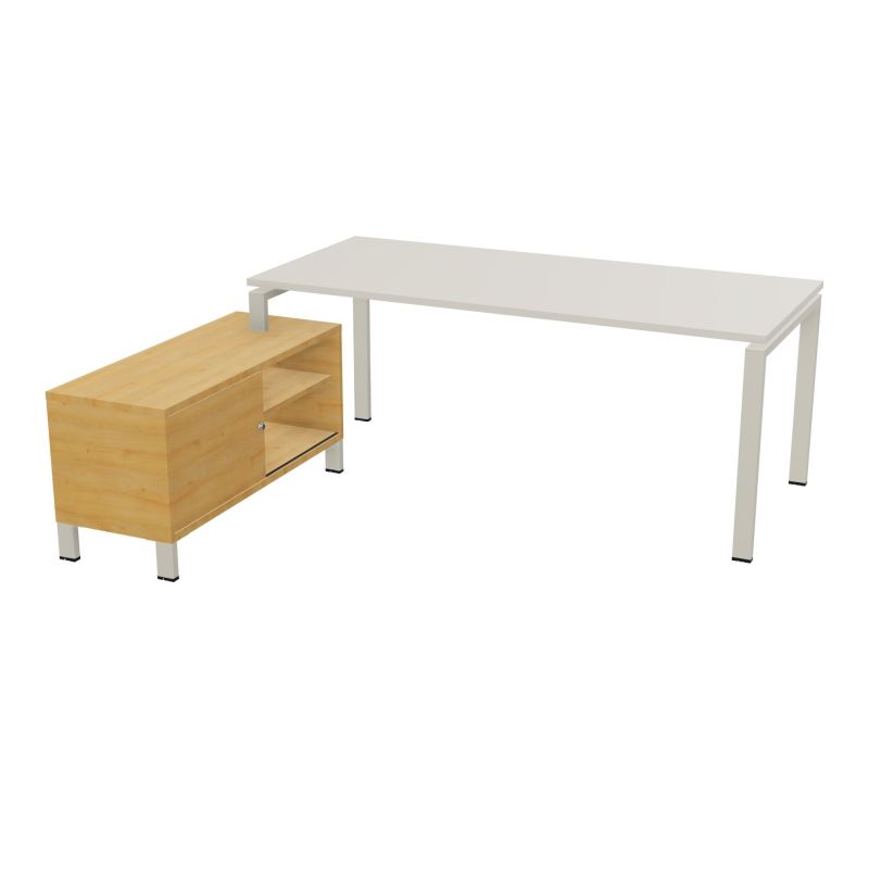 RIO BUREAU RECT. 198X168 PL 180X80 OBT RET PORT A GAUCHE SIMPLE ACCES  N5 ZC R5