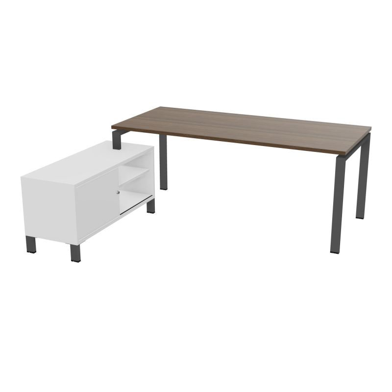 RIO BUREAU RECT. 198X168 PL 180X80 OBT RET PORT A GAUCHE SIMPLE ACCES  N6 SC MG