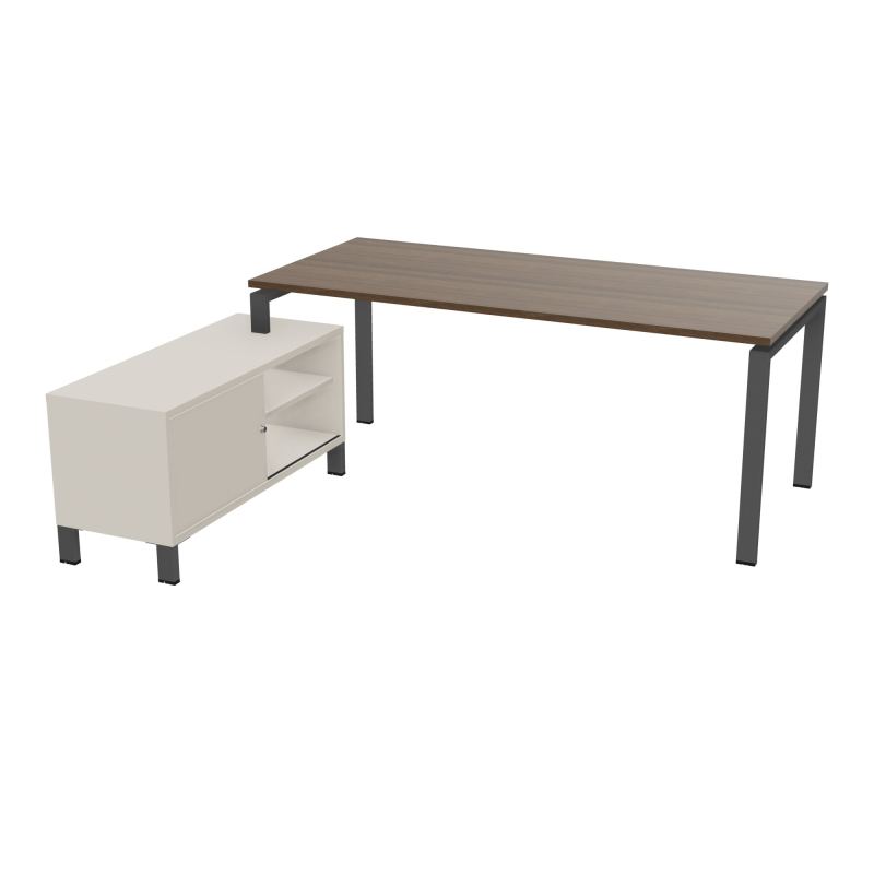 RIO BUREAU RECT. 198X168 PL 180X80 OBT RET PORT A GAUCHE SIMPLE ACCES  N6 SC N5