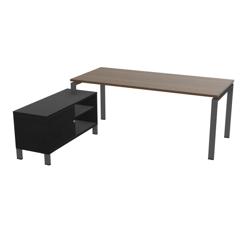 RIO BUREAU RECT. 198X168 PL 180X80 OBT RET PORT A GAUCHE SIMPLE ACCES  N6 SC RK