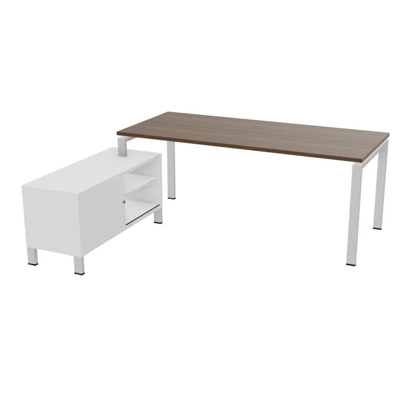 RIO BUREAU RECT. 198X168 PL 180X80 OBT RET PORT A GAUCHE SIMPLE ACCES  N6 SD MG