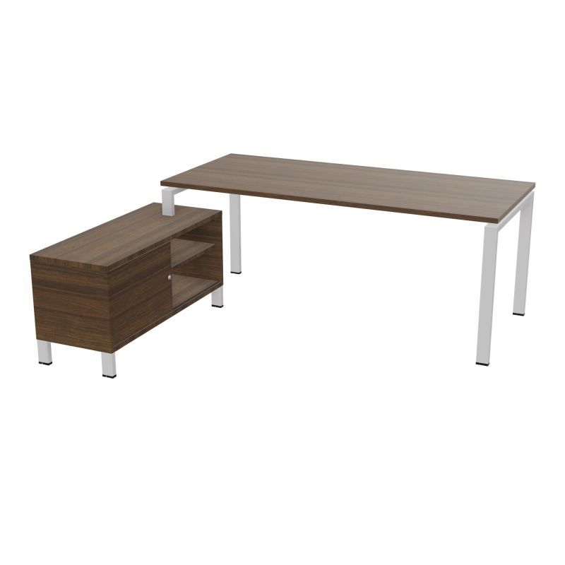 RIO BUREAU RECT. 198X168 PL 180X80 OBT RET PORT A GAUCHE SIMPLE ACCES  N6 SD N6