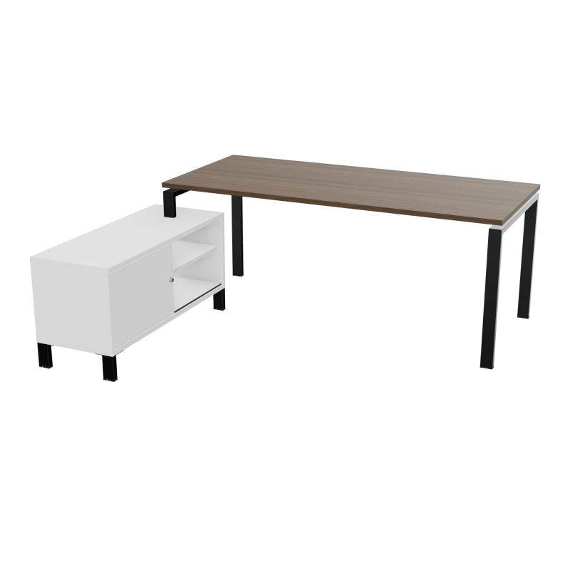 RIO BUREAU RECT. 198X168 PL 180X80 OBT RET PORT A GAUCHE SIMPLE ACCES  N6 SG MG