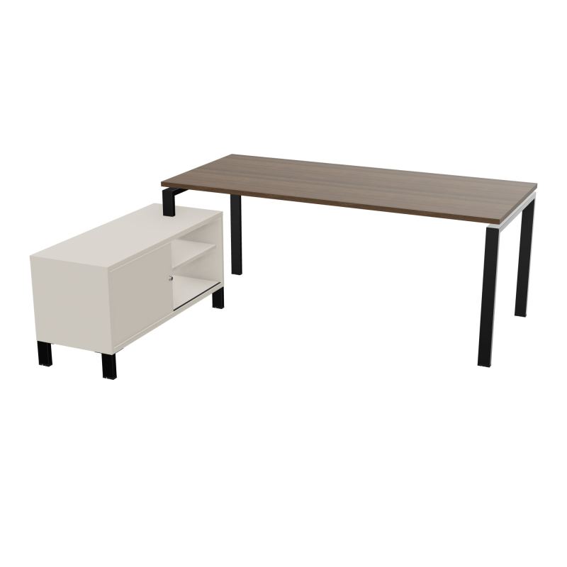 RIO BUREAU RECT. 198X168 PL 180X80 OBT RET PORT A GAUCHE SIMPLE ACCES  N6 SG N5