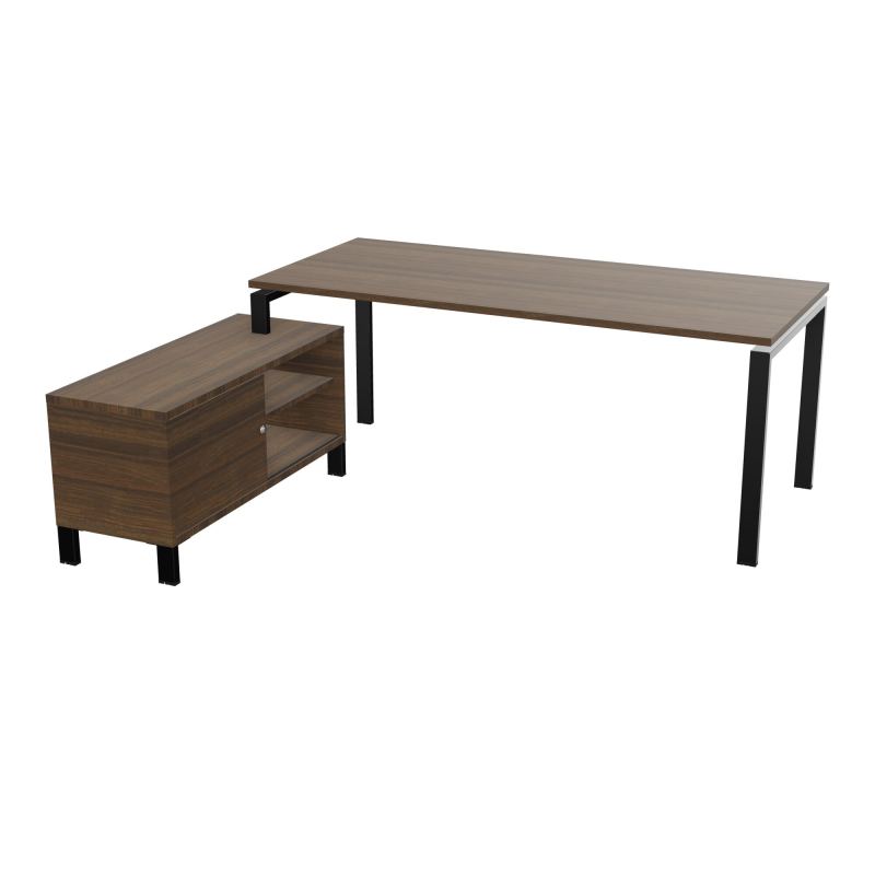 RIO BUREAU RECT. 198X168 PL 180X80 OBT RET PORT A GAUCHE SIMPLE ACCES  N6 SG N6
