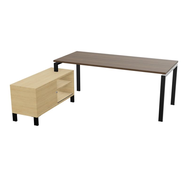 RIO BUREAU RECT. 198X168 PL 180X80 OBT RET PORT A GAUCHE SIMPLE ACCES  N6 SG R1