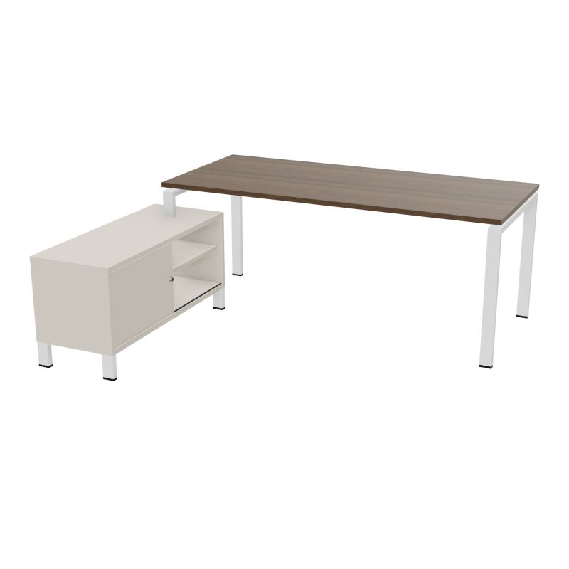 RIO BUREAU RECT. 198X168 PL 180X80 OBT RET PORT A GAUCHE SIMPLE ACCES  N6 SO N5