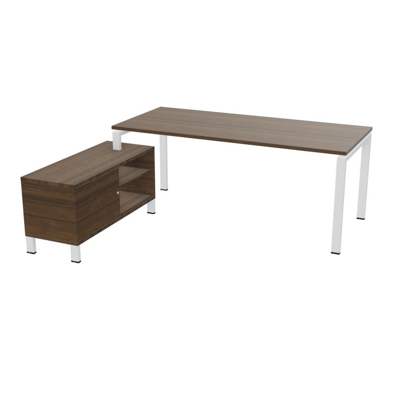 RIO BUREAU RECT. 198X168 PL 180X80 OBT RET PORT A GAUCHE SIMPLE ACCES  N6 SO N6