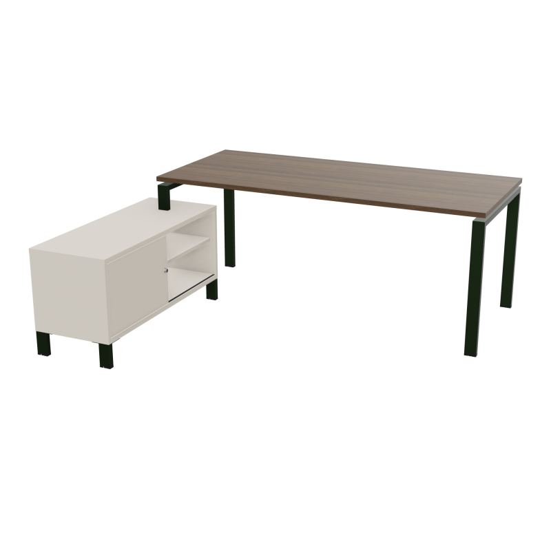 RIO BUREAU RECT. 198X168 PL 180X80 OBT RET PORT A GAUCHE SIMPLE ACCES  N6 ST N5