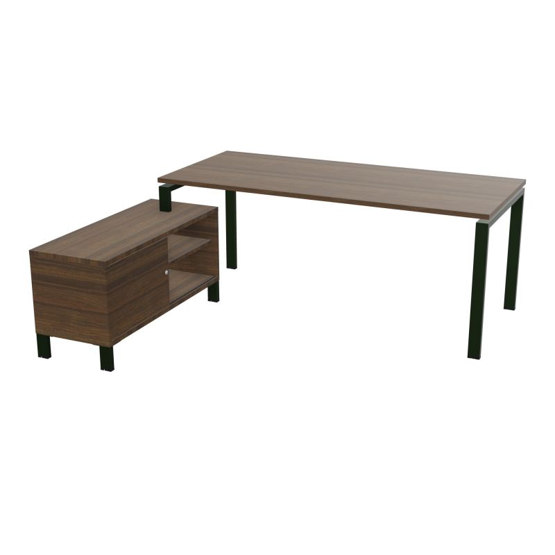 RIO BUREAU RECT. 198X168 PL 180X80 OBT RET PORT A GAUCHE SIMPLE ACCES  N6 ST N6