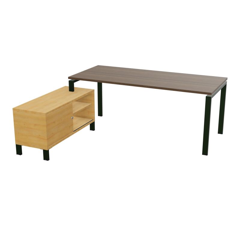 RIO BUREAU RECT. 198X168 PL 180X80 OBT RET PORT A GAUCHE SIMPLE ACCES  N6 ST R5