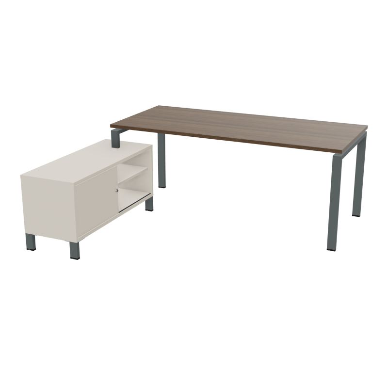 RIO BUREAU RECT. 198X168 PL 180X80 OBT RET PORT A GAUCHE SIMPLE ACCES  N6 SU N5