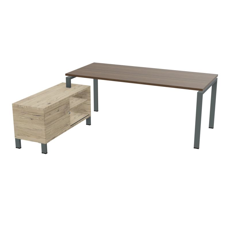 RIO BUREAU RECT. 198X168 PL 180X80 OBT RET PORT A GAUCHE SIMPLE ACCES  N6 SU R3
