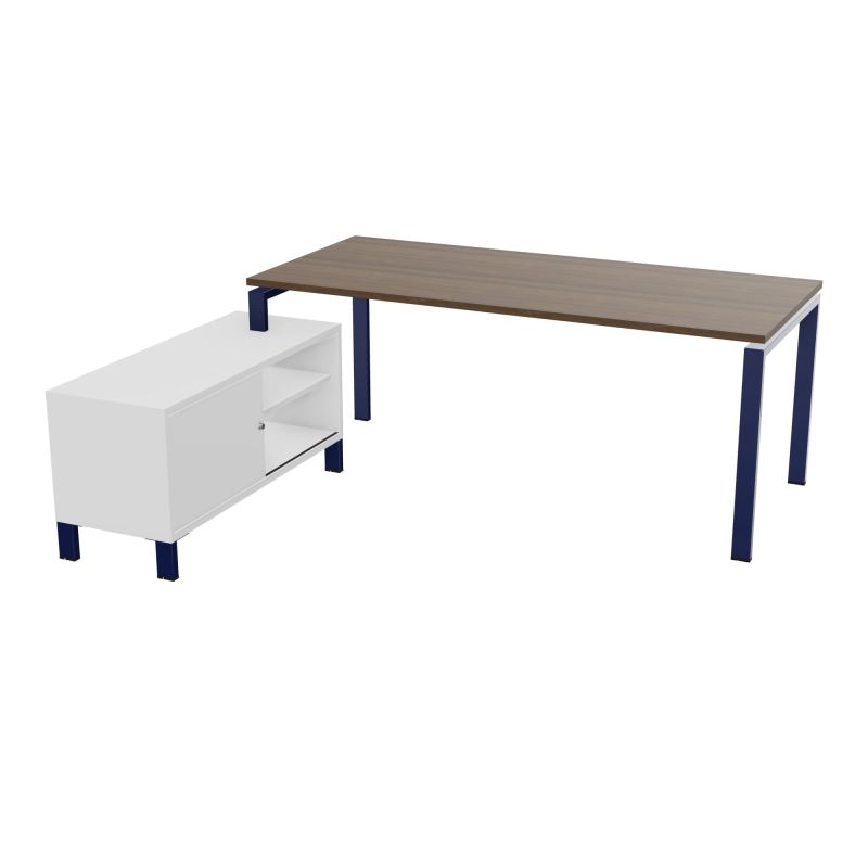 RIO BUREAU RECT. 198X168 PL 180X80 OBT RET PORT A GAUCHE SIMPLE ACCES  N6 X4 MG