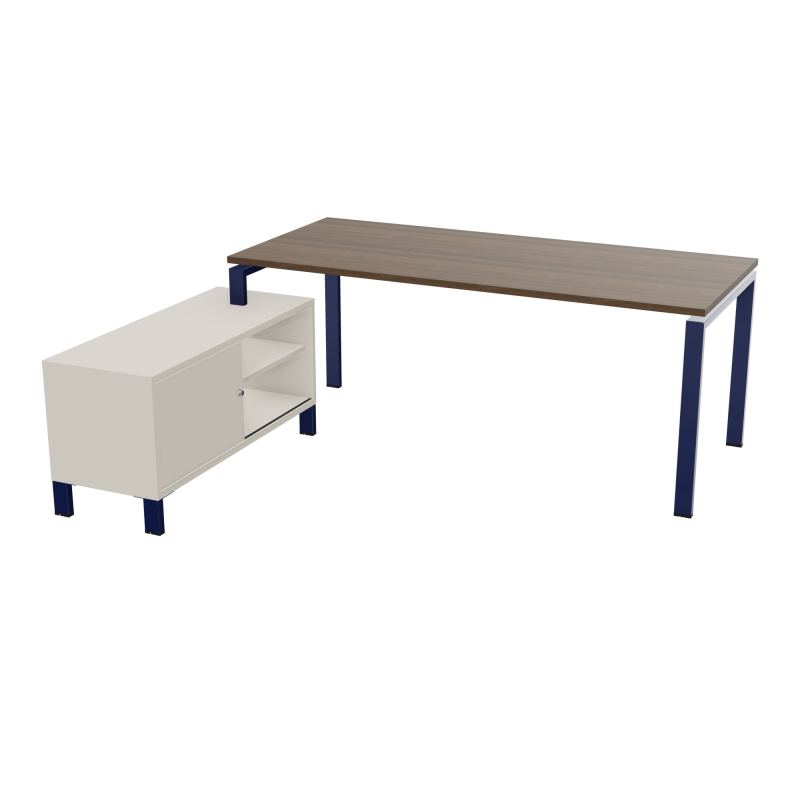 RIO BUREAU RECT. 198X168 PL 180X80 OBT RET PORT A GAUCHE SIMPLE ACCES  N6 X4 N5