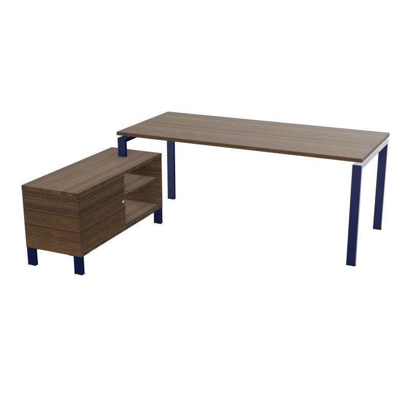 RIO BUREAU RECT. 198X168 PL 180X80 OBT RET PORT A GAUCHE SIMPLE ACCES  N6 X4 N6