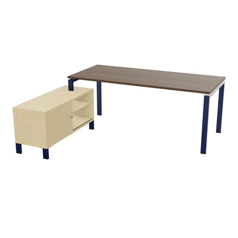 RIO BUREAU RECT. 198X168 PL 180X80 OBT RET PORT A GAUCHE SIMPLE ACCES  N6 X4 N8