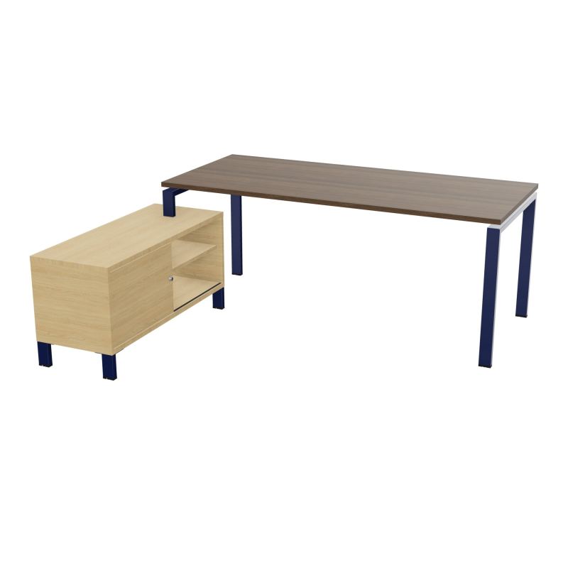 RIO BUREAU RECT. 198X168 PL 180X80 OBT RET PORT A GAUCHE SIMPLE ACCES  N6 X4 R1