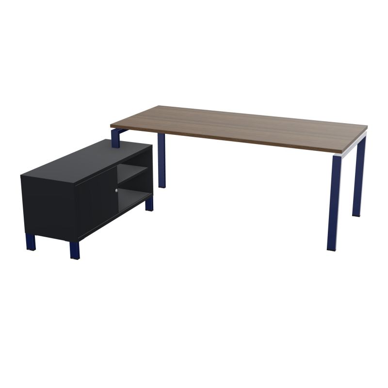 RIO BUREAU RECT. 198X168 PL 180X80 OBT RET PORT A GAUCHE SIMPLE ACCES  N6 X4 R9