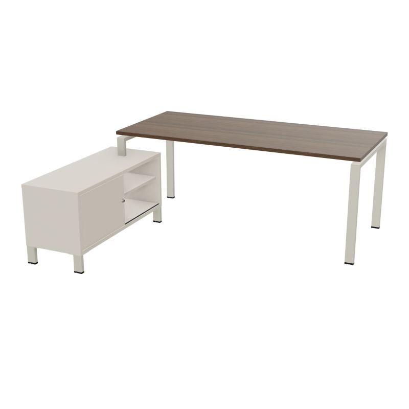 RIO BUREAU RECT. 198X168 PL 180X80 OBT RET PORT A GAUCHE SIMPLE ACCES  N6 ZC N5