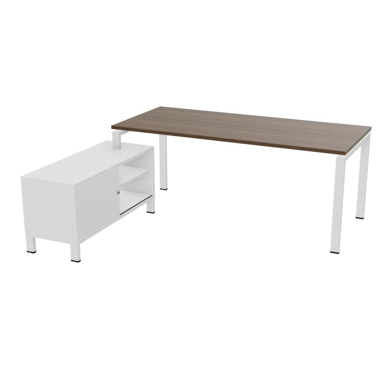 RIO BUREAU RECT. 198X168 PL 180X80 OBT RET PORT A GAUCHE SIMPLE ACCES  N6 ZO MG