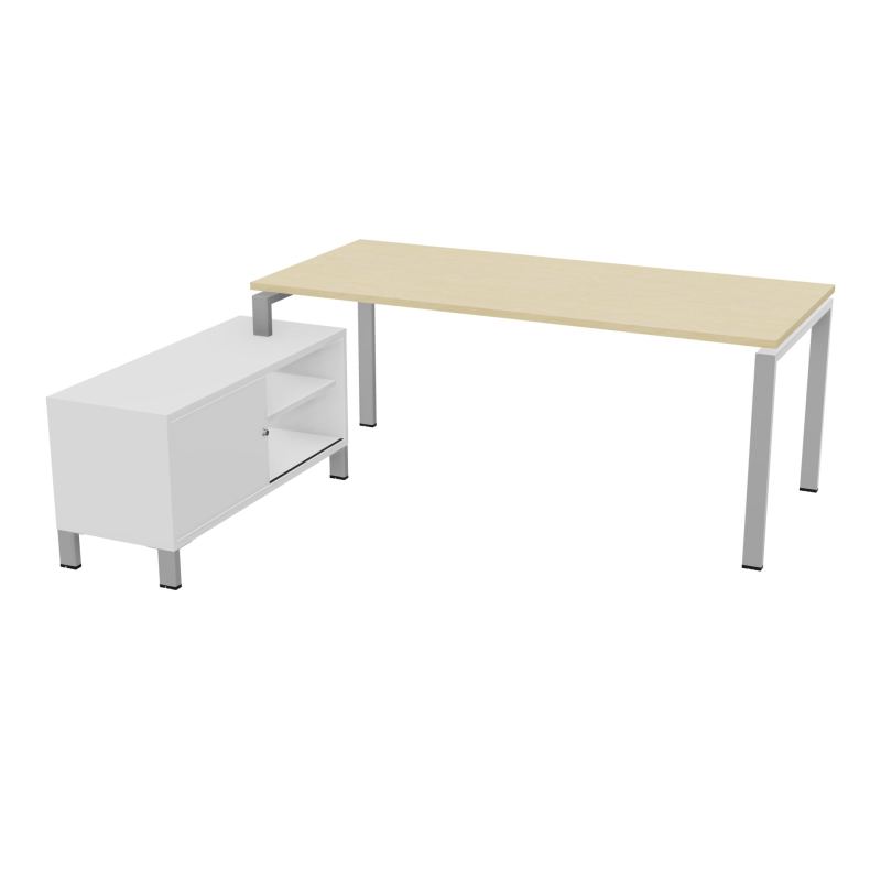 RIO BUREAU RECT. 198X168 PL 180X80 OBT RET PORT A GAUCHE SIMPLE ACCES  N8 SA MG