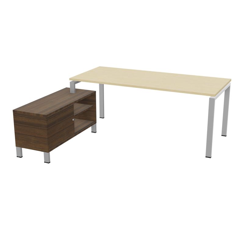 RIO BUREAU RECT. 198X168 PL 180X80 OBT RET PORT A GAUCHE SIMPLE ACCES  N8 SA N6