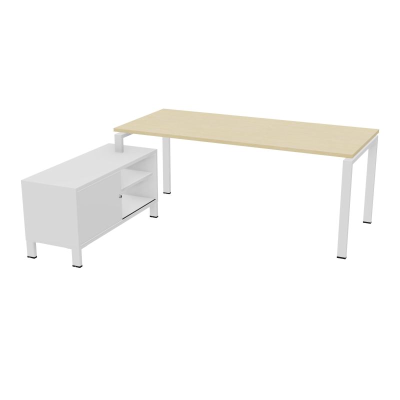 RIO BUREAU RECT. 198X168 PL 180X80 OBT RET PORT A GAUCHE SIMPLE ACCES  N8 SO MG