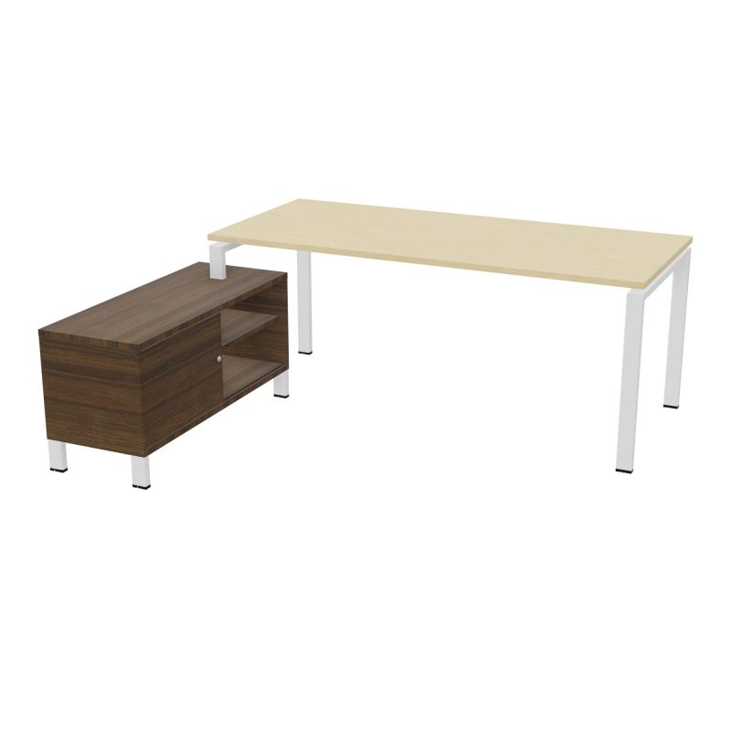RIO BUREAU RECT. 198X168 PL 180X80 OBT RET PORT A GAUCHE SIMPLE ACCES  N8 SO N6