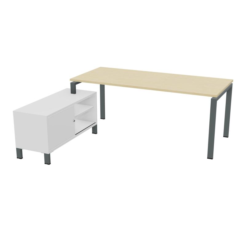 RIO BUREAU RECT. 198X168 PL 180X80 OBT RET PORT A GAUCHE SIMPLE ACCES  N8 SU MG