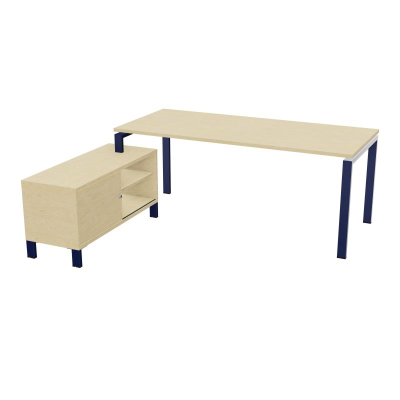 RIO BUREAU RECT. 198X168 PL 180X80 OBT RET PORT A GAUCHE SIMPLE ACCES  N8 X4 N8