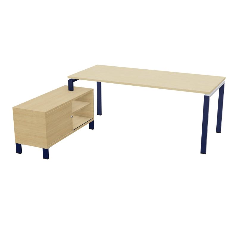 RIO BUREAU RECT. 198X168 PL 180X80 OBT RET PORT A GAUCHE SIMPLE ACCES  N8 X4 R1