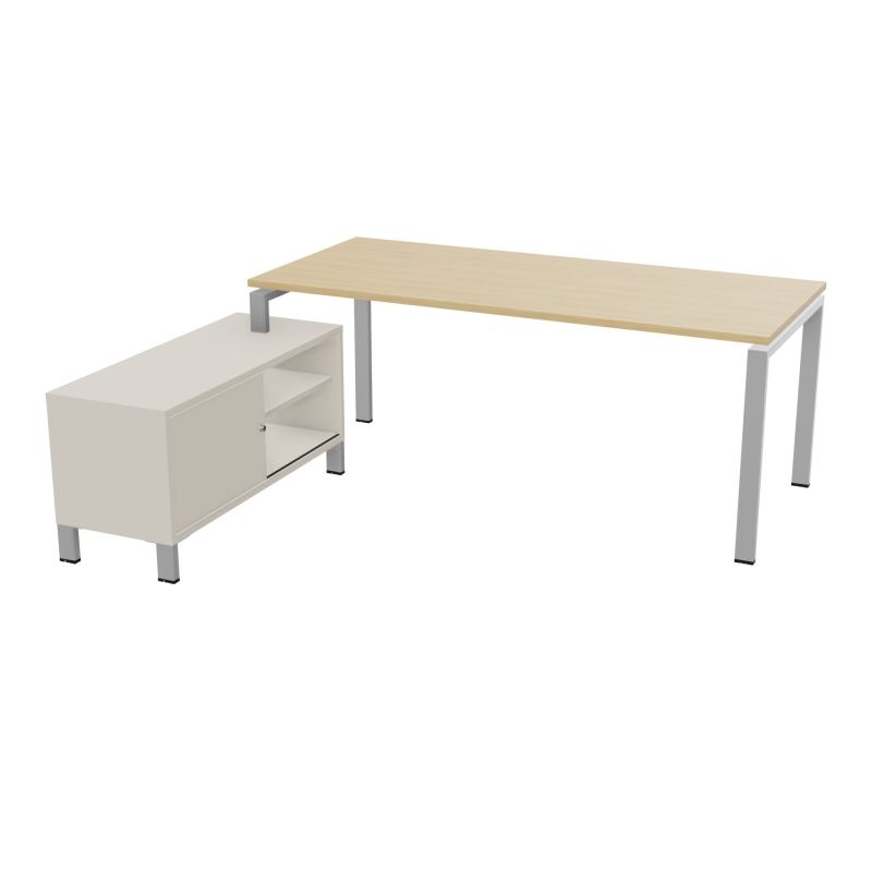 RIO BUREAU RECT. 198X168 PL 180X80 OBT RET PORT A GAUCHE SIMPLE ACCES  R1 SA N5