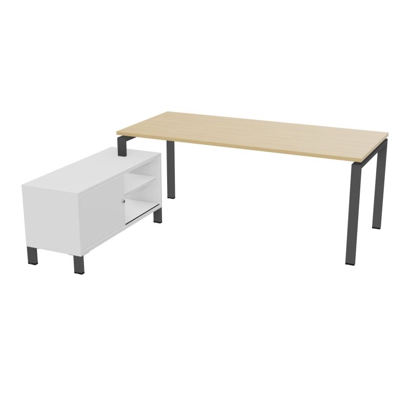 RIO BUREAU RECT. 198X168 PL 180X80 OBT RET PORT A GAUCHE SIMPLE ACCES  R1 SC MG
