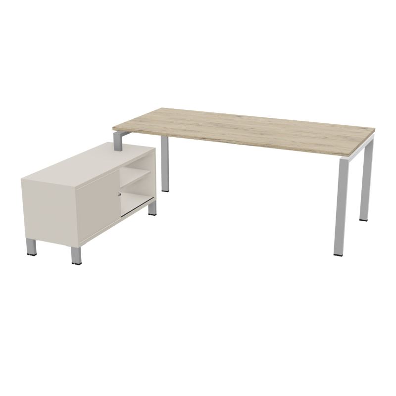 RIO BUREAU RECT. 198X168 PL 180X80 OBT RET PORT A GAUCHE SIMPLE ACCES  R3 SA N5