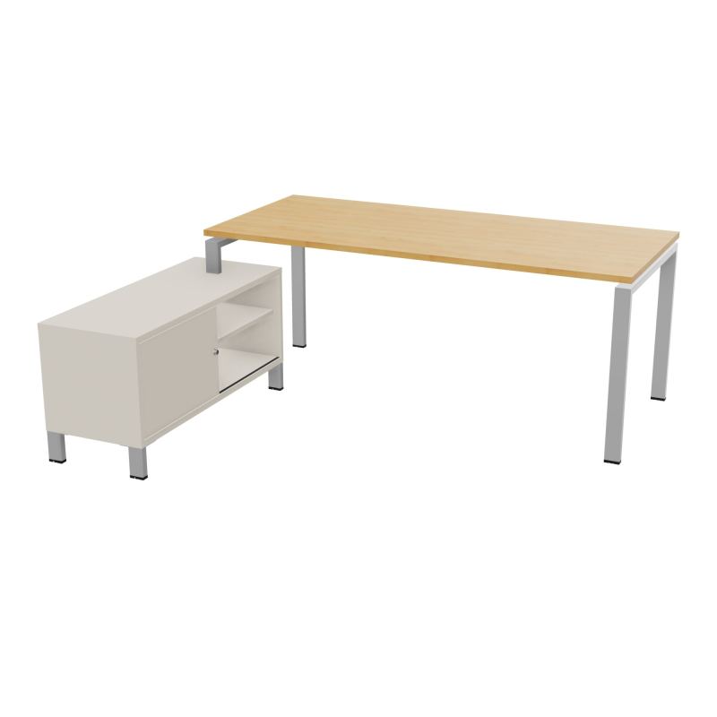 RIO BUREAU RECT. 198X168 PL 180X80 OBT RET PORT A GAUCHE SIMPLE ACCES  R5 SA N5