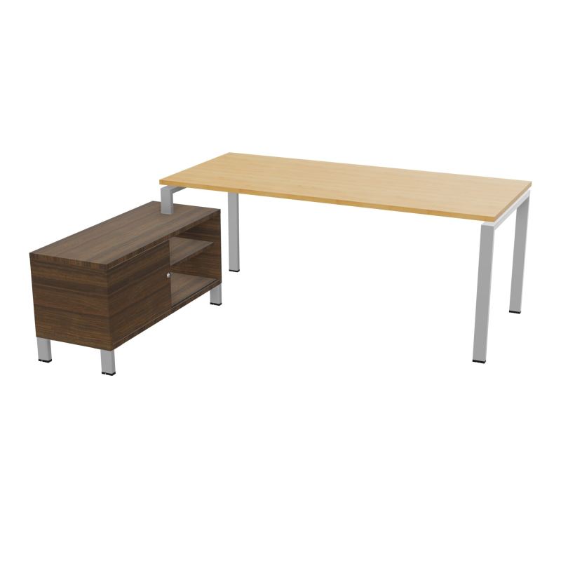 RIO BUREAU RECT. 198X168 PL 180X80 OBT RET PORT A GAUCHE SIMPLE ACCES  R5 SA N6