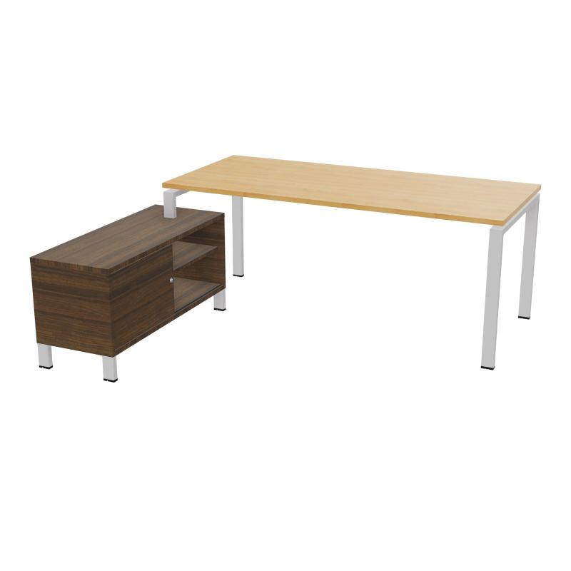 RIO BUREAU RECT. 198X168 PL 180X80 OBT RET PORT A GAUCHE SIMPLE ACCES  R5 SD N6