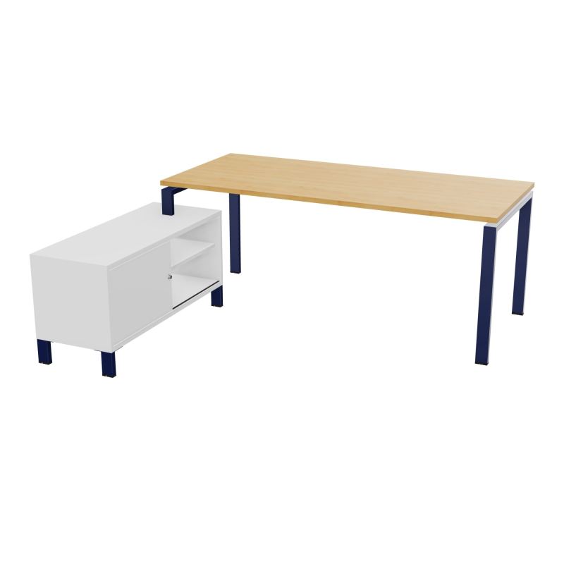 RIO BUREAU RECT. 198X168 PL 180X80 OBT RET PORT A GAUCHE SIMPLE ACCES  R5 X4 MG