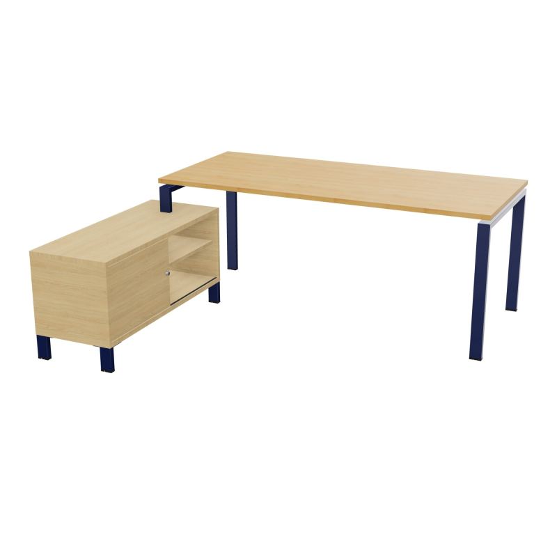RIO BUREAU RECT. 198X168 PL 180X80 OBT RET PORT A GAUCHE SIMPLE ACCES  R5 X4 R1