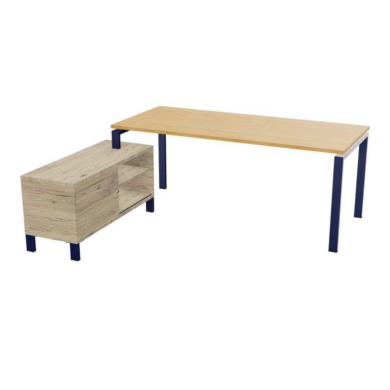RIO BUREAU RECT. 198X168 PL 180X80 OBT RET PORT A GAUCHE SIMPLE ACCES  R5 X4 R3