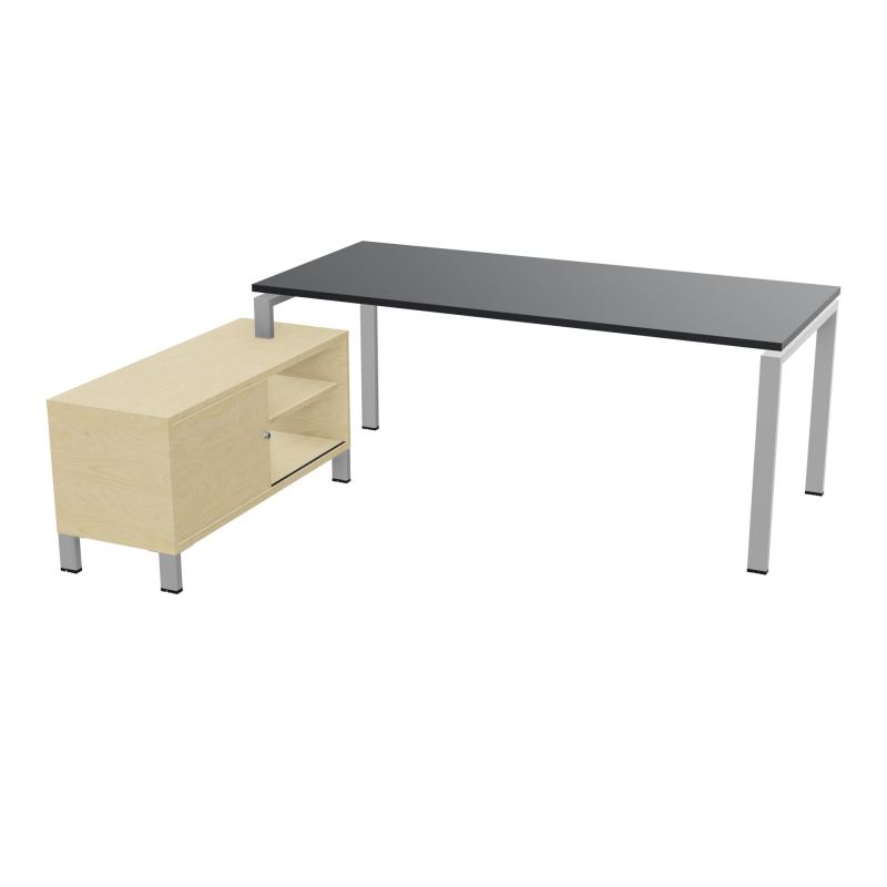RIO BUREAU RECT. 198X168 PL 180X80 OBT RET PORT A GAUCHE SIMPLE ACCES  R9 SA N8