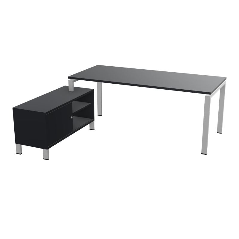 RIO BUREAU RECT. 198X168 PL 180X80 OBT RET PORT A GAUCHE SIMPLE ACCES  R9 SA R9