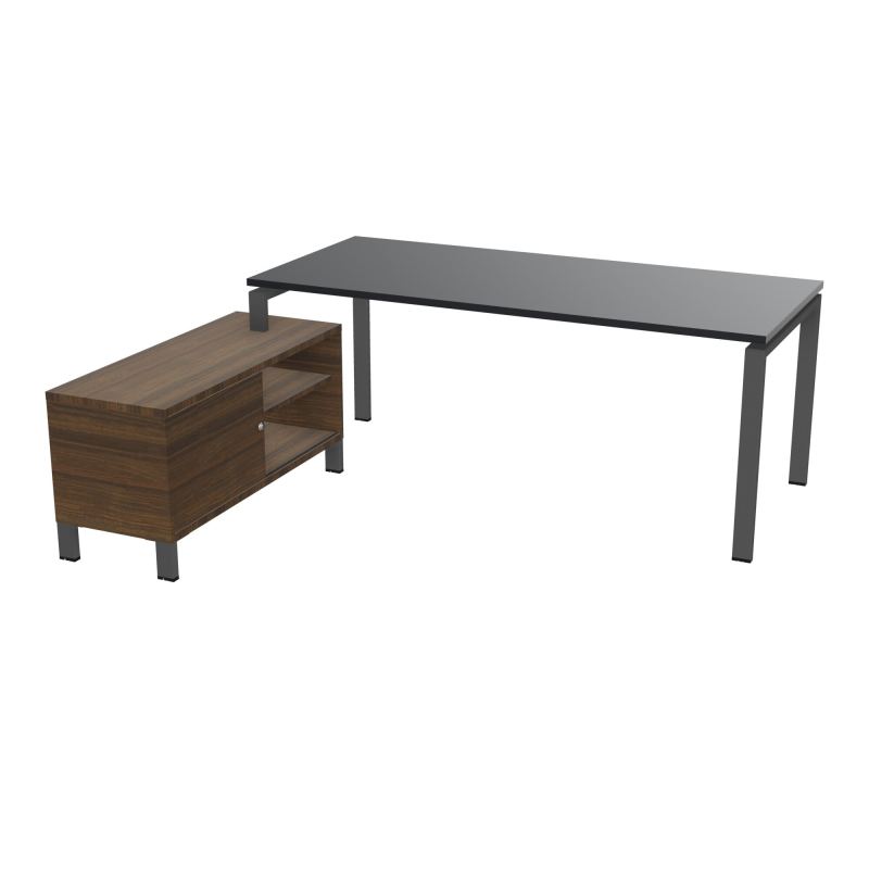RIO BUREAU RECT. 198X168 PL 180X80 OBT RET PORT A GAUCHE SIMPLE ACCES  R9 SC N6
