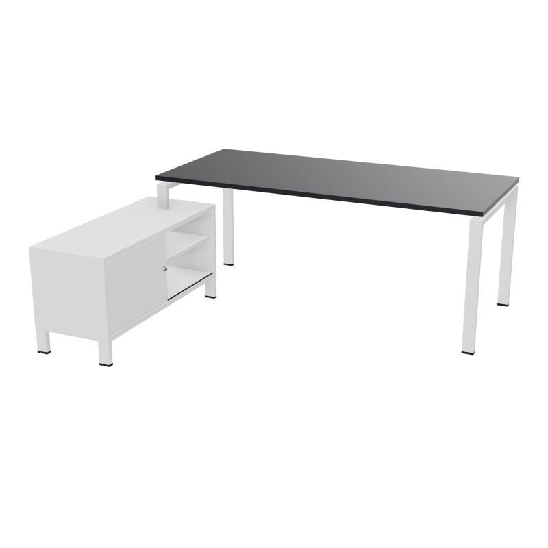 RIO BUREAU RECT. 198X168 PL 180X80 OBT RET PORT A GAUCHE SIMPLE ACCES  R9 SO MG