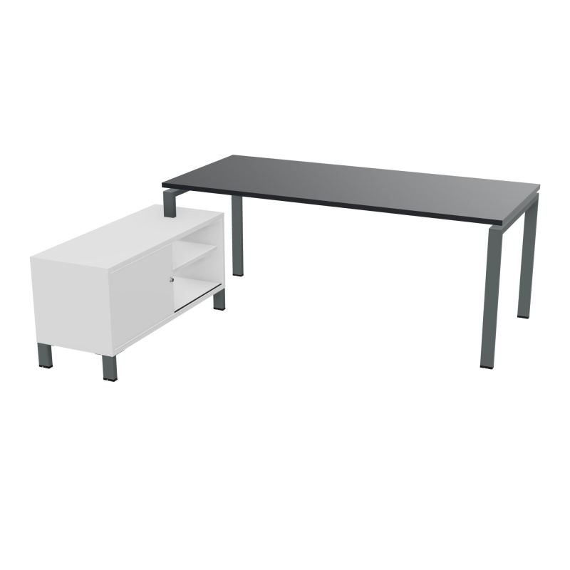 RIO BUREAU RECT. 198X168 PL 180X80 OBT RET PORT A GAUCHE SIMPLE ACCES  R9 SU MG