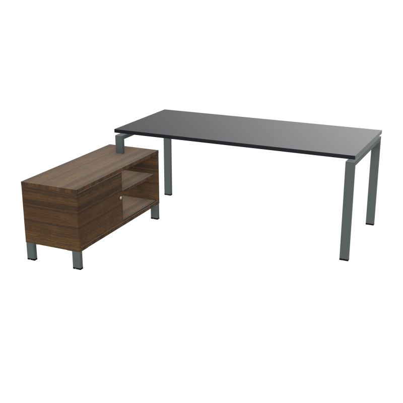RIO BUREAU RECT. 198X168 PL 180X80 OBT RET PORT A GAUCHE SIMPLE ACCES  R9 SU N6