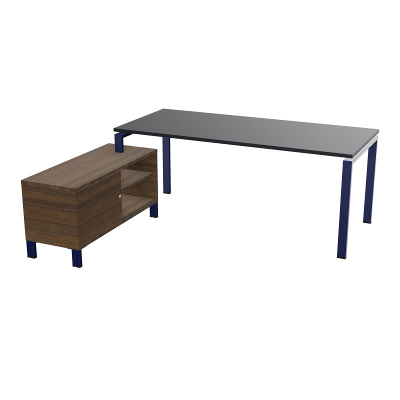 RIO BUREAU RECT. 198X168 PL 180X80 OBT RET PORT A GAUCHE SIMPLE ACCES  R9 X4 N6