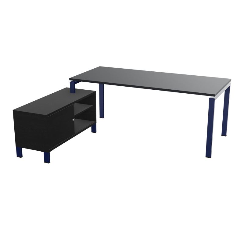 RIO BUREAU RECT. 198X168 PL 180X80 OBT RET PORT A GAUCHE SIMPLE ACCES  R9 X4 RK